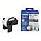 Brother DK-11207 - Schwarz auf Weiß - 100 CD/DVD-Etiketten - für Brother QL-1050, 1060, 1110, 500, 550, 560, 570, 580, 600, 650, 700, 710, 720, 820