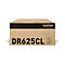Karton mit Aufschrift DR625CL und Brother-Logo. Auf braunem Hintergrund.
