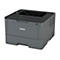 Grauer Brother-Laserdrucker mit schwarzen Bedienelementen und Energy Star-Aufkleber.