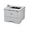 Grauer Laserdrucker mit Display und Logo 'Brother'. Aufschrift 'HL-L6400DW'.