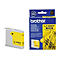 Gelbe Brother Tintenpatrone LC1000Y und Verpackung.