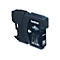 Schwarze Tintenpatrone von Brother, LC1100BK, mit 'Brother' und 'innobella' Logo. Aufschrift 'BK'.