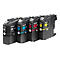 Brother LC121 Value Pack - Schwarz, Gelb, Cyan, Magenta - original - Tintenpatrone