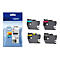 Brother LC3219XL Value Pack - pack de 4 - XL - noir, jaune, cyan, magenta - original - cartouche d'encre