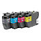 Brother LC422 Multipack - 4er-Pack - Schwarz, Gelb, Cyan, Magenta - original - Tintenpatrone