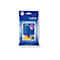 Magenta Brother Tintenpatrone LC527M in blauer Originalverpackung mit Druckermodellliste und Sicherheitshologramm.