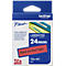 Brother lint beletteringssysteem TZe-451, 24 mm, rood/zwart