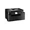 Schwarzer Brother MFC-J4550DW Multifunktionsdrucker mit zwei Papierfächern vor weißem Hintergrund.