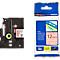 Brother Schriftbandkassette TZe-B31, 12 mm breit, signalorange/schwarz