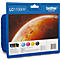 Brother Sparpaket 4 Tintenpatronen LC-1100HYBK/C/M/Y schwarz, cyan, magenta, gelb, original
