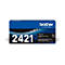 Blaue Brother TN2421 Tonerkartuschen-Verpackung mit großem Produktnamen und Seitenzahlangabe.
