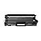 Cartouche de toner Brother noire, texte BK, TN. Cadre en plastique noir avec lettrage Brother.