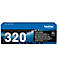 Brother Toner TN-320BK, schwarz, original
