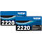 Brother tonercassette TN-2220 2 stuks