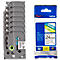 Brother voordeelset 24 mm lint beletteringssystemen TZe-251, 6 + 1 GRATIS