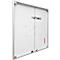 BST MEDIA DT vitrinekast, voor binnen, gehard veiligheidsglas, draaideur, display formaat 8x DIN A4