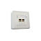 BTR IT CONNECT E-DAT C6 8/8(8) AP Cat.6 - Wanddose - CAT 6 - RJ-45 X 2 - Pure White, RAL 9010