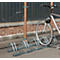 Bügelparker - 1-seitg - Stahl feuerverzink - B 1320 x T 330 x H 250 mm - 5 Einstellplätze