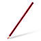 Roter Buntstift, von Staedtler, mit schwarzem Streifen und Schatten.