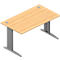 Bureau ARLON-OFFICE, l. 1400 x P 800 x H 730 mm, coloris hêtre
