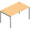 Bureau ARLON-OFFICE, l. 1400 x P 800 x H 730 mm, coloris hêtre