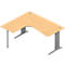 Bureau d’angle ARLON-OFFICE, l. 1600 x P 1200 x H 730 mm, coloris hêtre