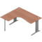 Bureau d’angle ARLON-OFFICE, l. 1600 x P 1200 x H 730 mm, noix Canaletto