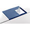 Bureau onderlegger, soepele pvc-folie, 650 x 520 mm, randbescherming, blauw