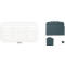 Bureau organizer LEITZ Ergo Pegboard, voor Ergo bureaus, 3-delig ontwerp, incl. klemhouder, B 420 x H 250 mm, MDF, zwart en wit