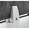 Bureau - rechthoekig - elektrisch in hoogte verstelbaar - T-poot - B 1600 x D 800 x H 620-1280mm - incl. Memory Master + bureauverdeler - eiken decor/zilver