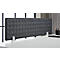 Bureau - rechthoekig - elektrisch in hoogte verstelbaar - T-poot - B 1600 x D 800 x H 620-1280mm - incl. Memory Master + bureauverdeler - grafiet/zilver