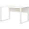Bureau TEMPIO - l. 1200 x P 800 x H 740 mm - avec support pour guide-câbles - blanc