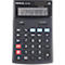 Bureaurekenmachine MAUL MCT500, 12 cijfers, Belasting, Chec &amp; Correct, werkt op zonne-energie en batterijen, B 107 x D 174 x H 22 mm, zwart