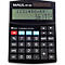 Bureaurekenmachine MAUL MTL800, 12 cijfers, 2 regels, zakelijke functies, werkt op zonne-energie en batterijen, B 140 x D 190 x H 30 mm, zwart