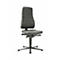 Bureaustoel All-in-One 9640, met glijders, bekleed met integraalschuim, zwart