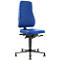 Bureaustoel All-in-One 9643, bekleed met kunstleder, blauw