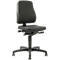 Bureaustoel All-In-One Trend 9633, met wielen, integraalschuim, zwart