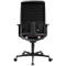 Bureaustoel SSI Lady Proline - 3D punt synchroonmechanisme - wellness zitting - 3D netrugleuning - met armleuningen - zwart/paars - Schäfer Shop Genius 