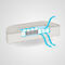 Bureaustoel SSI Lady Proline - 3D punt synchroonmechanisme - wellness zitting - 3D netrugleuning - met armleuningen - zwart/zwart - Schäfer Shop Genius 