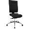 Bureaustoel SSI Proline P3 - synchroonmechanisme - lendenwervelsteun - ergonomisch gevormde wervelsteun - zonder armleuningen - zwart - Schäfer Shop Select 