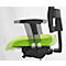 Bureaustoel SSI Proline S3+ - synchroonmechanisme - rugleuning met 3D-gaas - 3D-zitgewricht - zonder armleuningen - zwart/appelgroen - Schäfer Shop Select