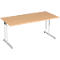 Bureautafel PALENQUE, C-poot, rechthoek, B 1600 x D 800 x H 720 mm, beuken