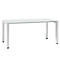 Bureautafel SOLUS PLAY, 4-poot, in hoogte verstelbaar, B 1600 x D 800 x H 720 - 820 mm, wit