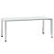Bureautafel SOLUS PLAY, 4-poot, in hoogte verstelbaar, B 1800 x D 800 x H 720 - 820 mm, wit