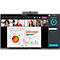 Business Monitor Sharp PN-L862B, Precision-Touch-Technologie, 86',3840 x 2160 px, HDMI/VGA/USB/LAN, 2 x 10 W, BYOD, integrierter Android-PC