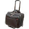 Business-Trolley Potomac, mit Tragegriff und Rollen, 3 Fächer, Polyester, schwarz