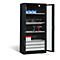 C+P Acculaderkast Basic met kijkvenster van acrylglas, H 1950 x B 930 x D 500 mm, antraciet