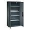 C+P Akkuladeschrank Acurado, abschließbar, mit Inneneinrichtung, B 930 x T 500 x H 1950 mm, Stahl, anthrazitgrau RAL 7016/anthrazitgrau RAL 7016