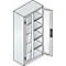 C+P Akkuladeschrank Acurado, abschließbar, mit Inneneinrichtung, B 930 x T 500 x H 1950 mm, Stahl, anthrazitgrau RAL 7016/lichtgrau RAL 7035