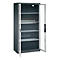 C+P Akkuladeschrank Acurado, abschließbar, mit Inneneinrichtung, B 930 x T 500 x H 1950 mm, Stahl, lichtgrau RAL 7035/anthrazitgrau RAL 7016